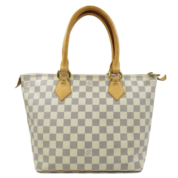 Louis Vuitton Saleya PM Damier Azur Handbag Canvas - Picture 2 of 9